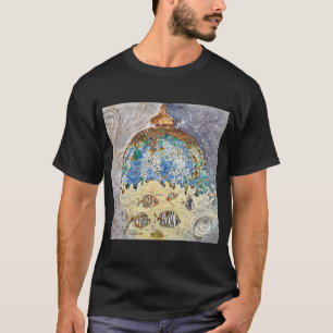 Fisch unter dem Licht des Lampenschirms T-Shirt