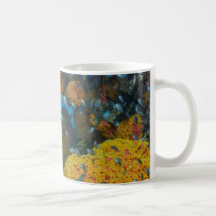 Fisch unter Korallenriff Kaffeetasse