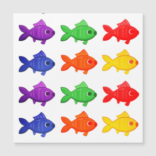 Fisch, Unterwasser, Tiere Magnetkarte