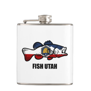 Fisch Utah Flachmann