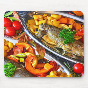 Fisch vom Fisch Mousepad