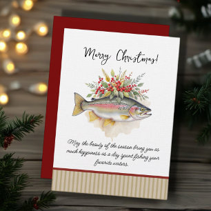 Fisch-Weihnachts-Einladungen Einladung