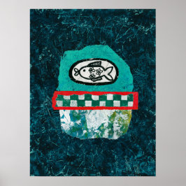 Fisch wird Poster Wall Art vermarkten