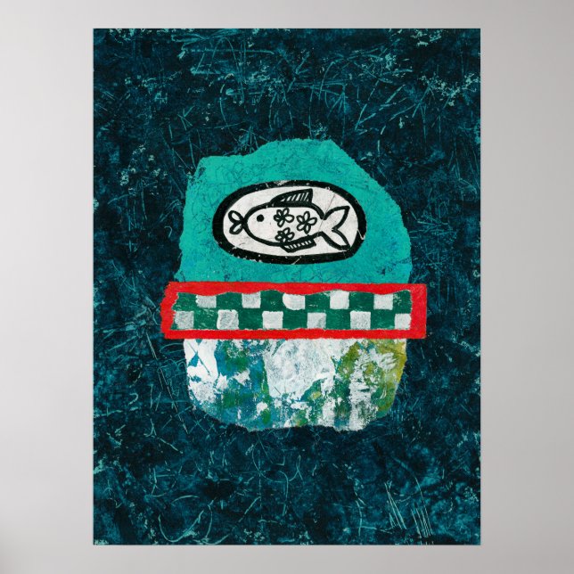 Fisch wird Poster Wall Art vermarkten (Vorne)