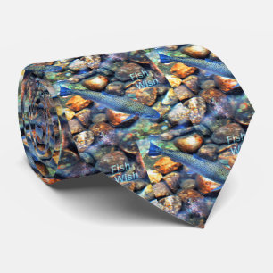 Fisch-Wunsch Krawatte