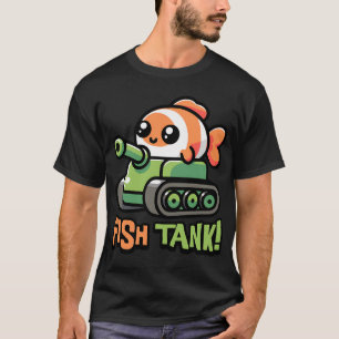 Fischbecken! Kawaii Süße Fisch Wortspiel T-Shirt