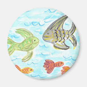 Fischbehälter Magnet