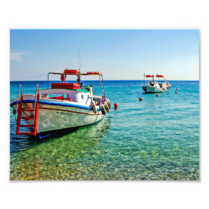 Fischboot Fotodruck