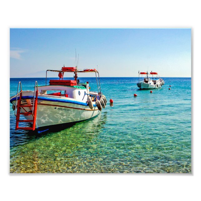 Fischboot Fotodruck (Vorne)