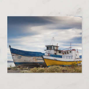 Fischboote Postkarte