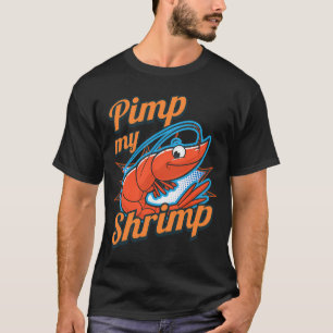 Fischbootzeichnung T-Shirt