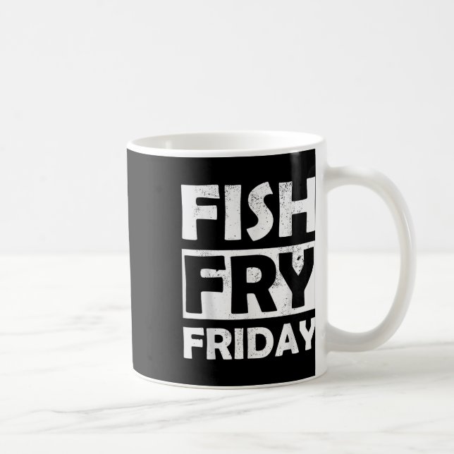 Fischbraten Freitag Kaffeetasse (Rechts)