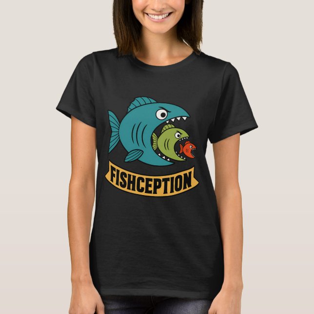 Fischception T-Shirt (Vorderseite)