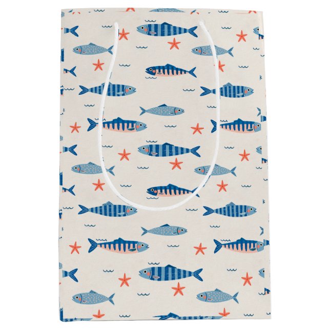 Fischchen Mittlere Geschenktüte (Vorderseite)