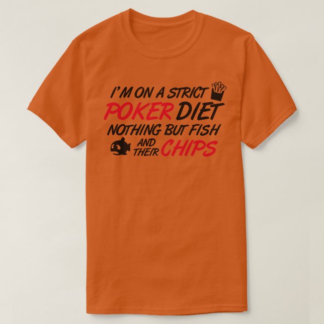Fischchips T-Shirt (Design vorne)