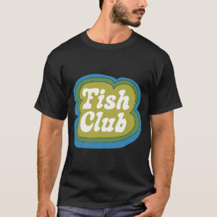 Fischclub (Grün auf Gelb) T-Shirt
