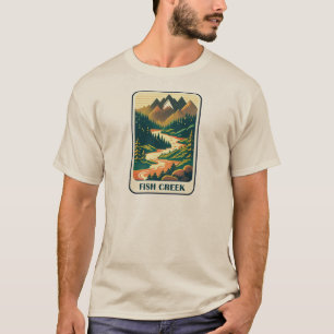 Fischcreek Oregon Colors T-Shirt