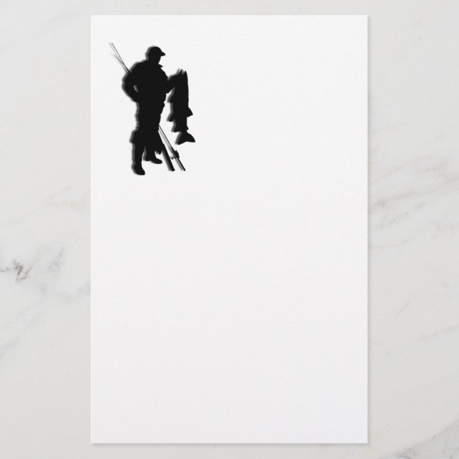 Fischdesign Briefpapier (Vorderseite)