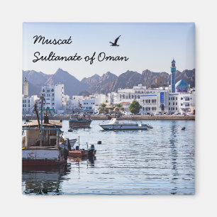 Fischdocks auf Muttrah - Muscat, Oman Magnet