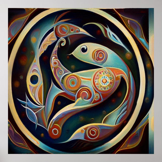 Fische 9 poster (Vorne)