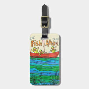 Fische Ahoy! Gepäckanhänger