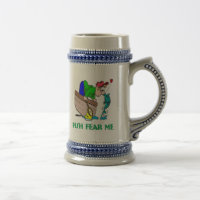 Fische Angst Me Funny Fishing Tasse