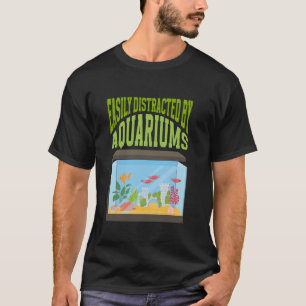 Fische Aquaristiker Aquascaping Aquarium Aquascape T-Shirt