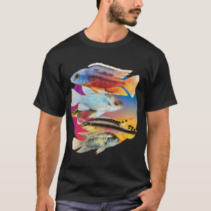 Fische Aquarium Fisch Aquaristik T-Shirt