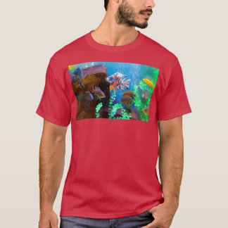 Fische auf Manly Manor T-Shirt