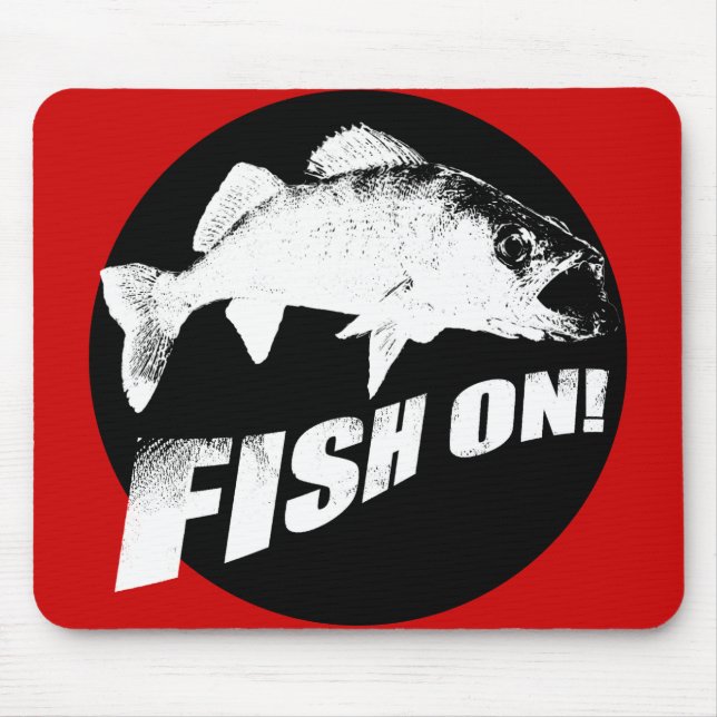 Fische auf Walkeye Mousepad (Vorne)