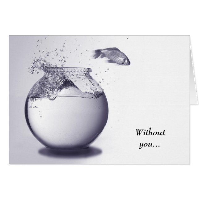 Fische aus Wasser heraus (Vorderseite (Horizontal))