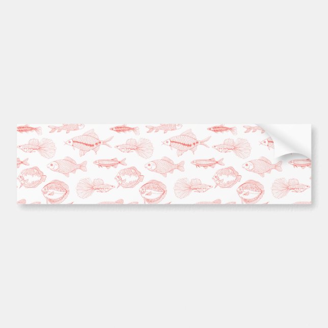 Fische Autoaufkleber (Vorne)