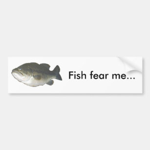 Fische befürchten mich… autoaufkleber
