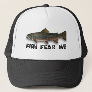 Fische befürchten mich lustiger Fischen-Sport Truckerkappe