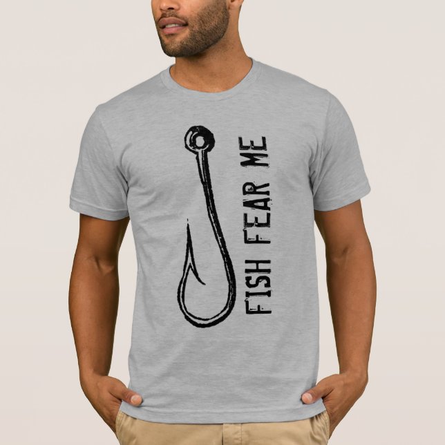 FISCHE BEFÜRCHTEN MICH T-Shirt (Vorderseite)
