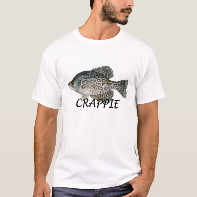 Fische Crappie T-Shirt (Vorderseite)