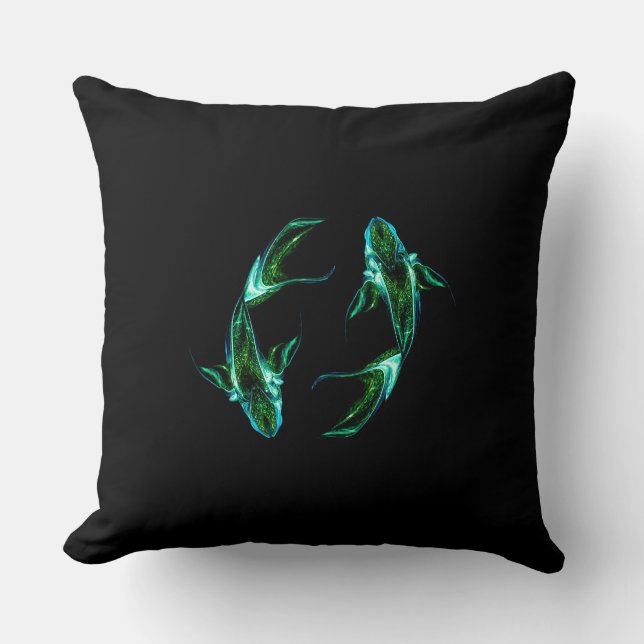 Fische – Die Traumflut Kissen (Vorderseite)