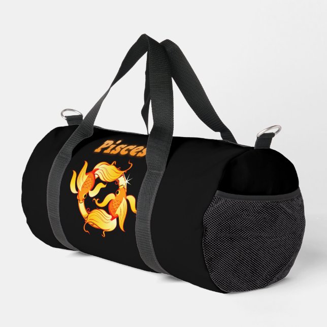 Fische Duffle Bag (Rechte Ecke)