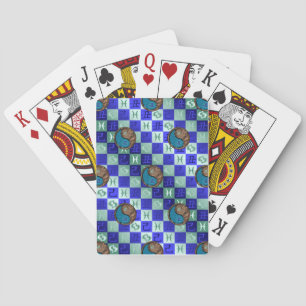 Fische & Erde Ochse Spielkarten