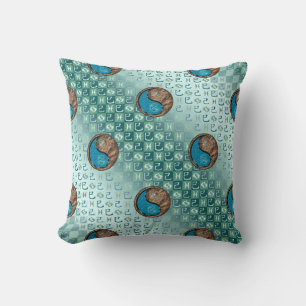 Fische & Erdeschlange Kissen