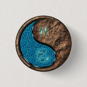 Fische & Erdlange Button
