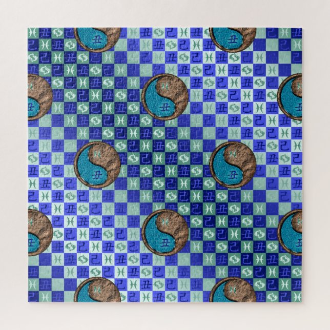 Fische & Erdochs Puzzle (Vertikal)