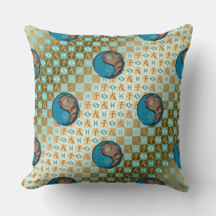 Fische & Erdraatte Kissen