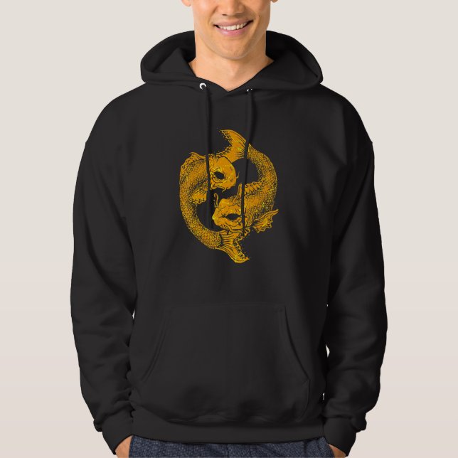 Fische Fische Astrologie Astrologie Zodiac Sign Ko Hoodie (Vorderseite)