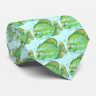 Fische Fische Krawatte