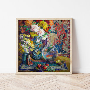 Fische, Früchte und Blumen Kathryn E. Cherry Poster