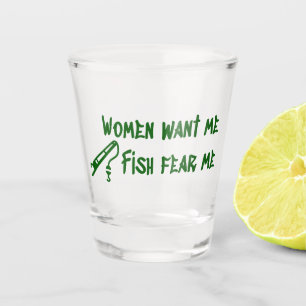Fische fürchten mich, Fischer Schnapsglas