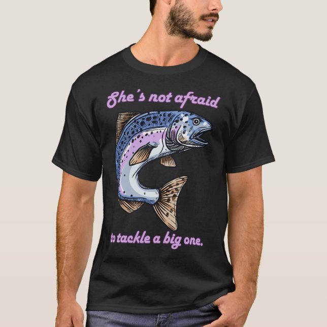 Fische fürchten mich T-Shirt (Vorderseite)
