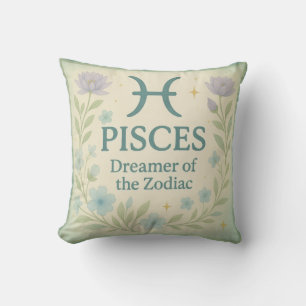 Fische-Geschenkkissen – Träumer des Zodiac Sternze Kissen