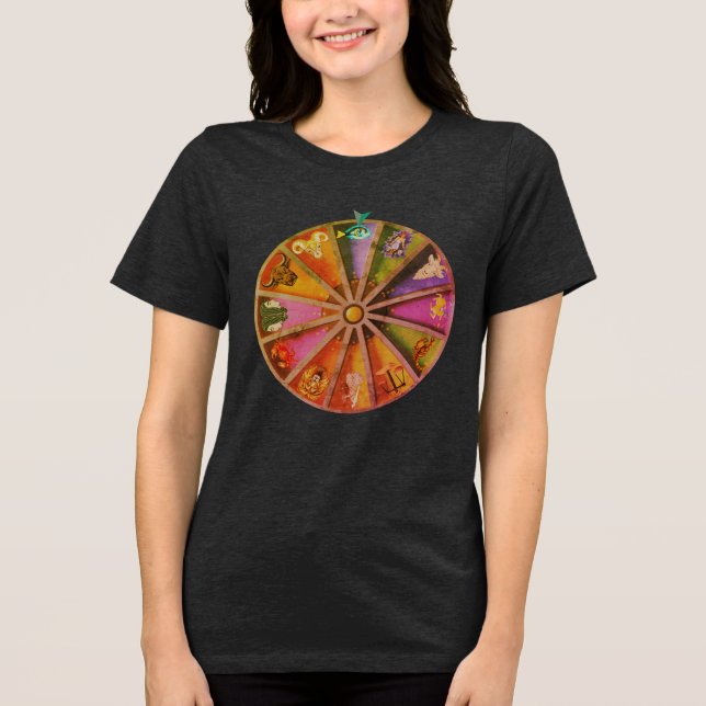 Fische gewinnen Tri-Blend shirt (Vorderseite)